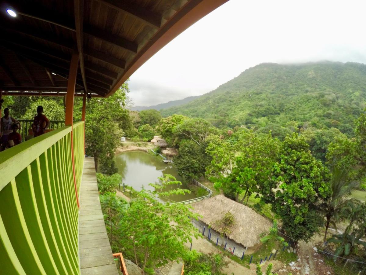 Cabanas Ecoturisticas Y Club Gaira Tayrona Villa Santa Marta  Rom bilde