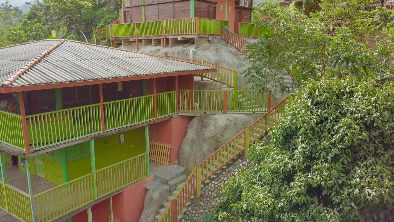 Cabanas Ecoturisticas Y Club Gaira Tayrona Villa Santa Marta  Rom bilde